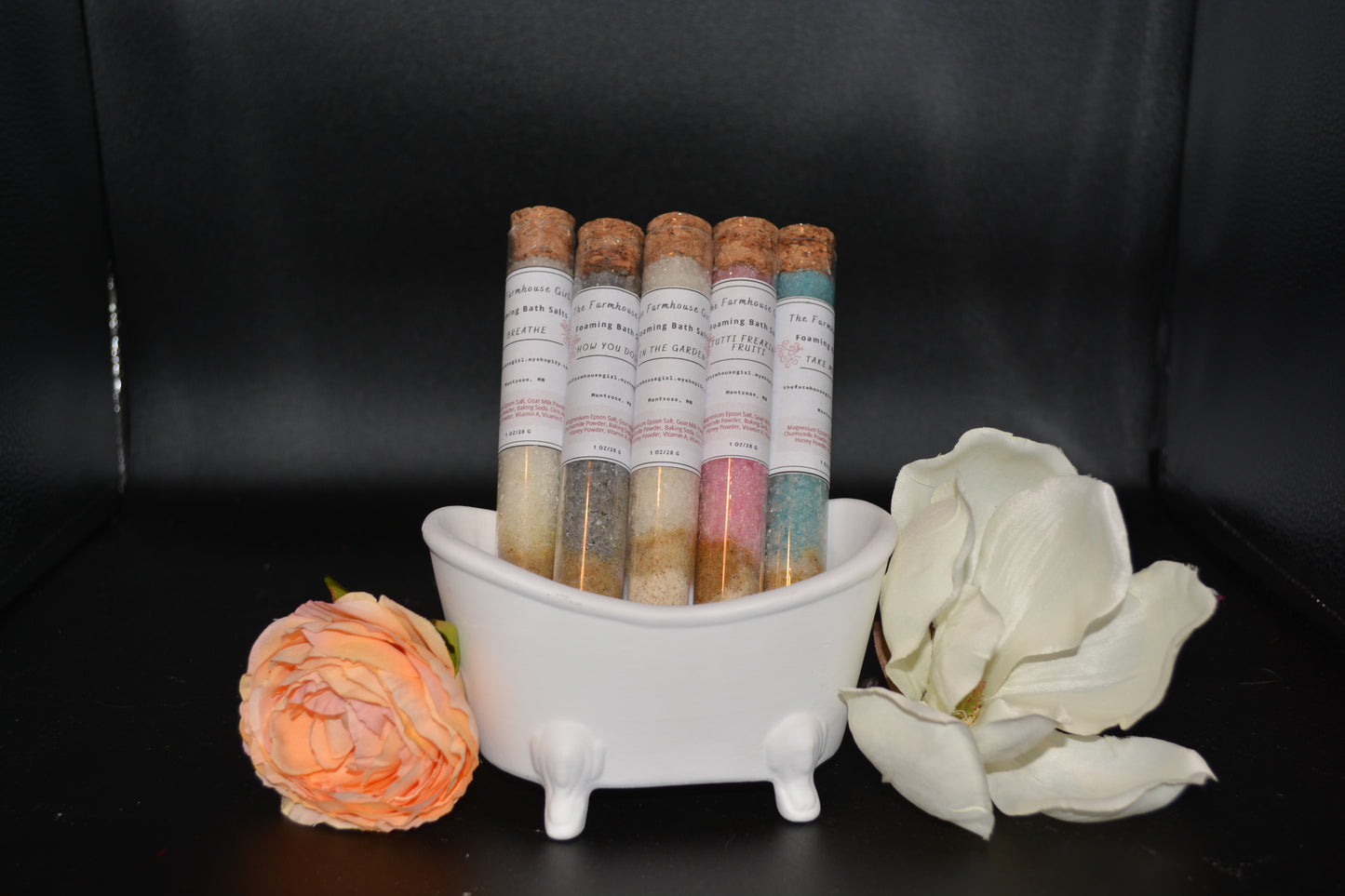 Foaming Bath Salts