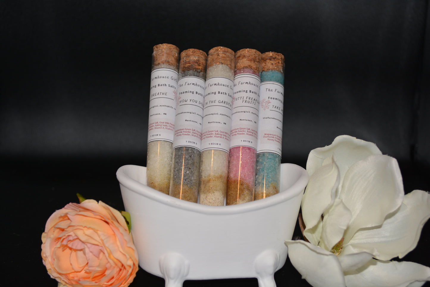 Foaming Bath Salts