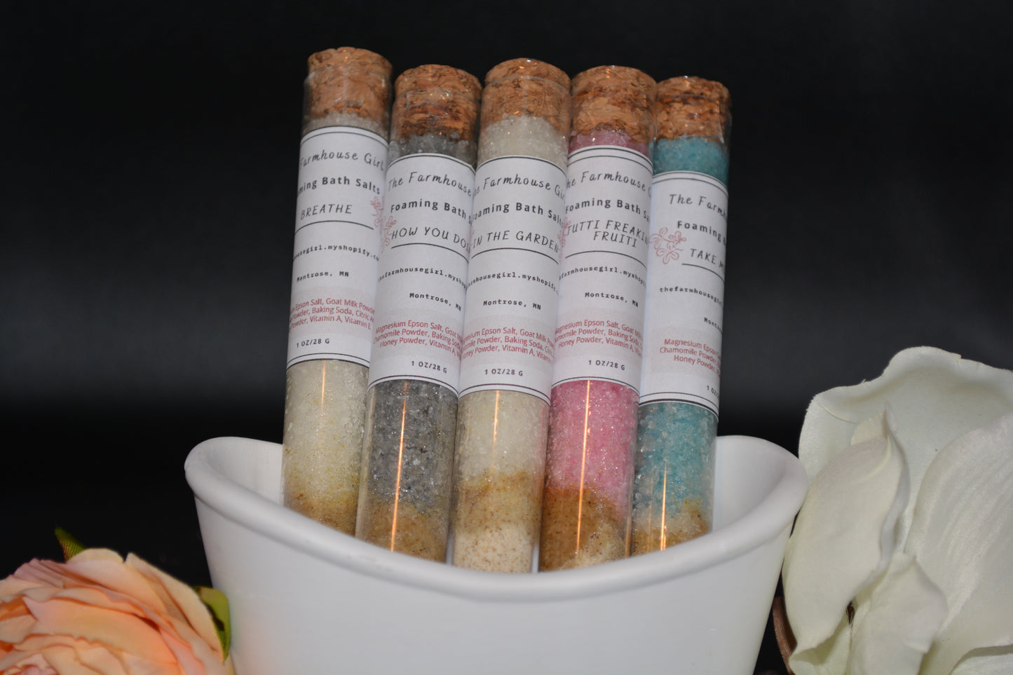 Foaming Bath Salts