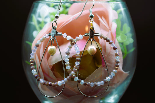 Double Beaded Earrings