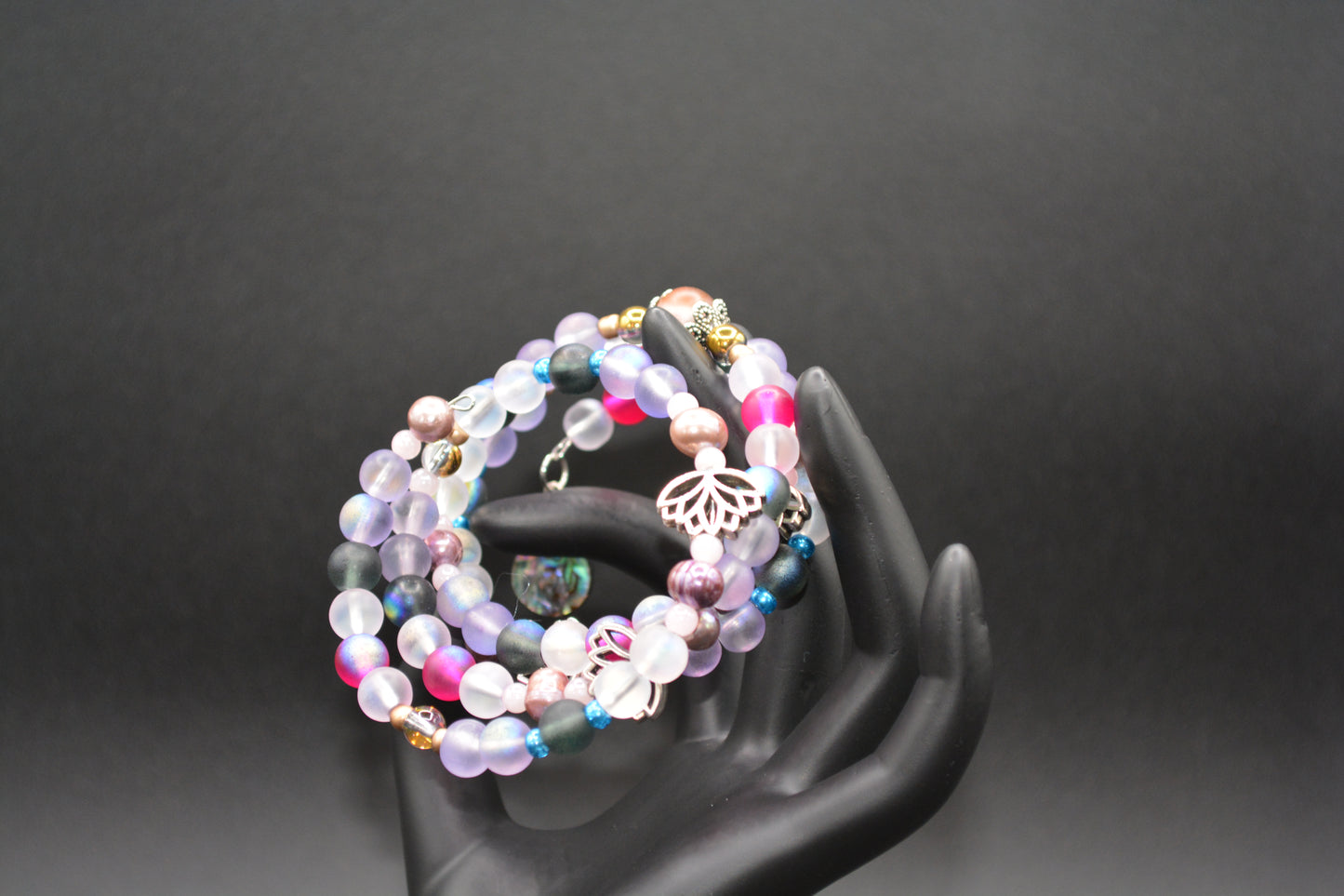 Lotus Memorywire Bracelet