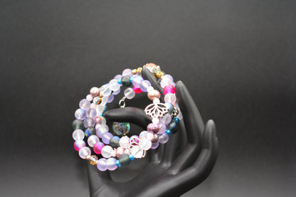 Lotus Memorywire Bracelet