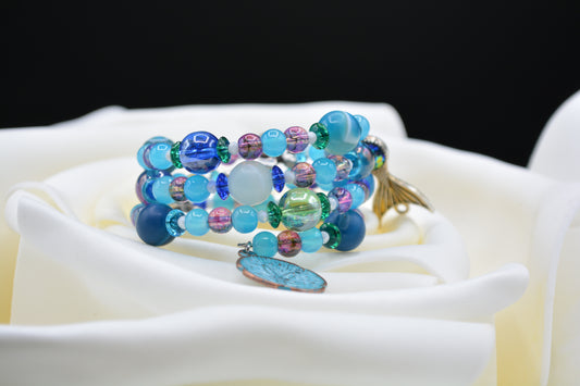 Under The Sea Memorywire Bracelet