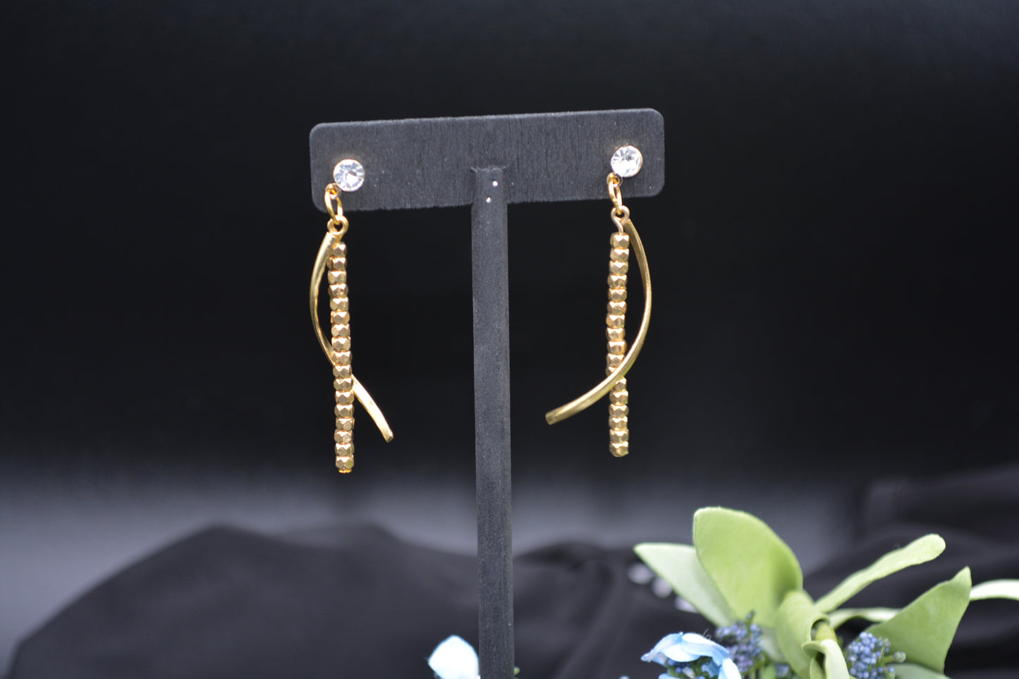 Gold Twist Earrings