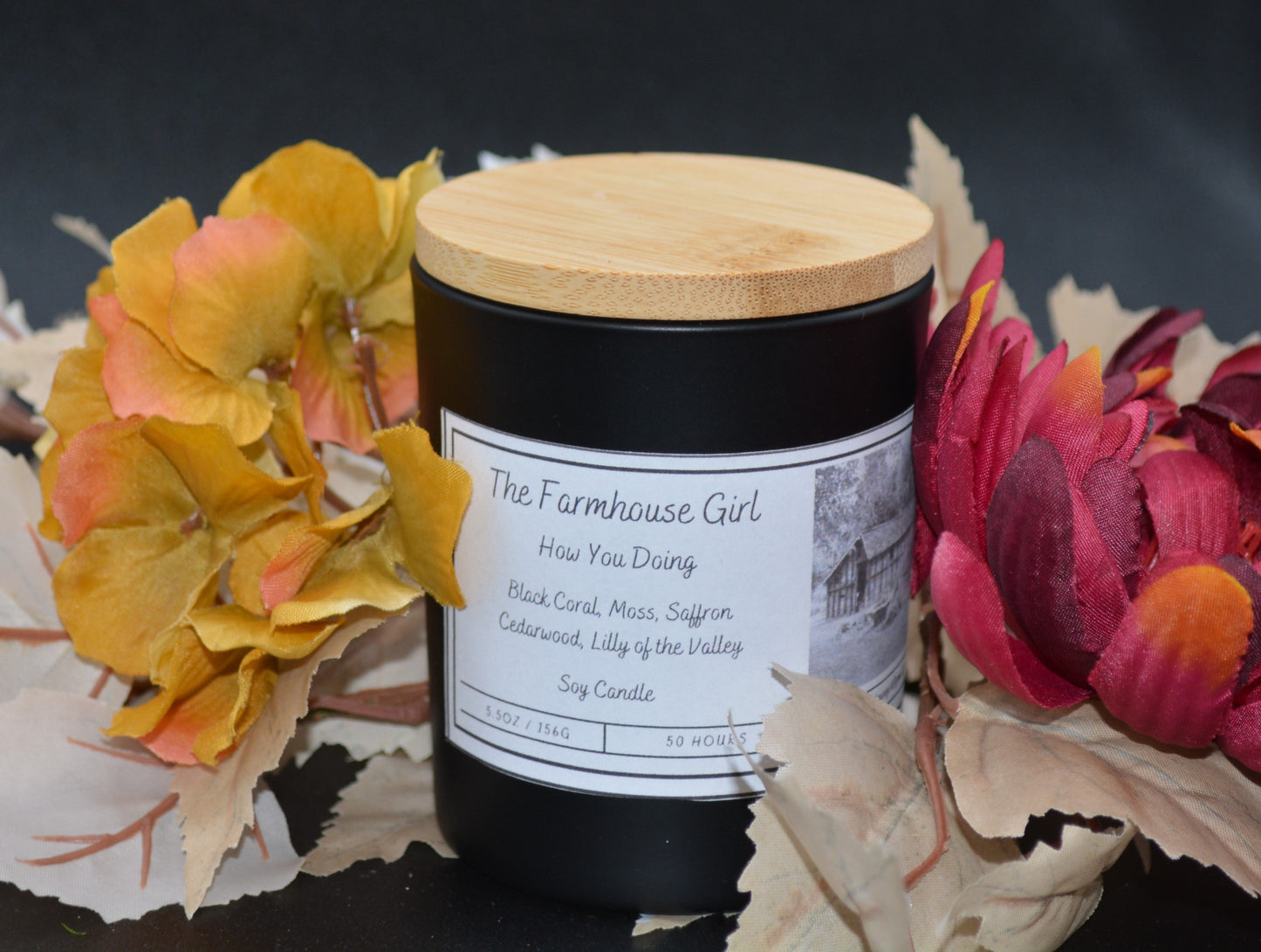 5.5oz Candle named How You Doing Soy Candle