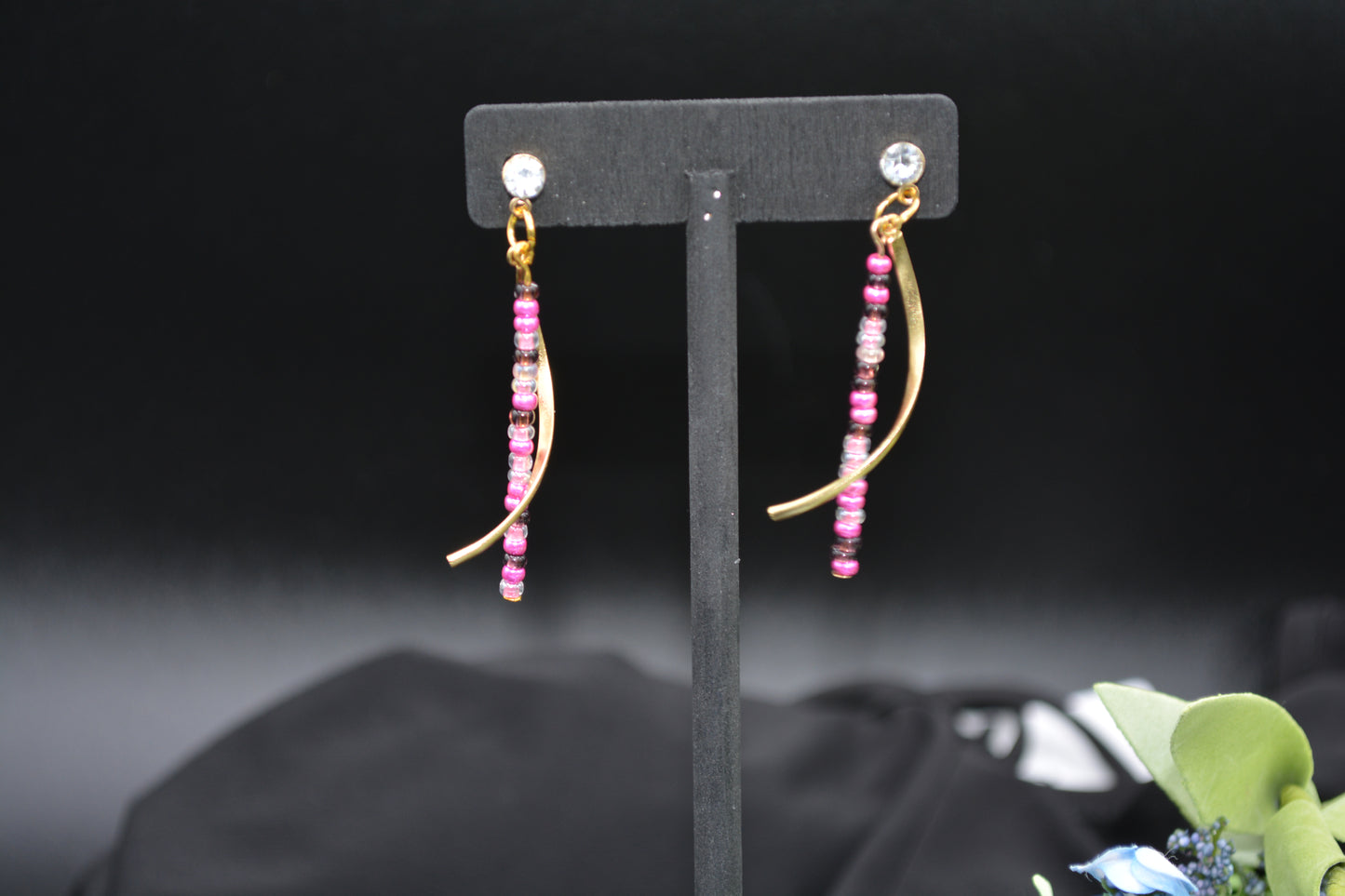 Gold Twist Earrings