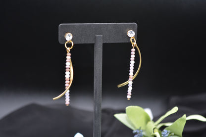 Gold Twist Earrings