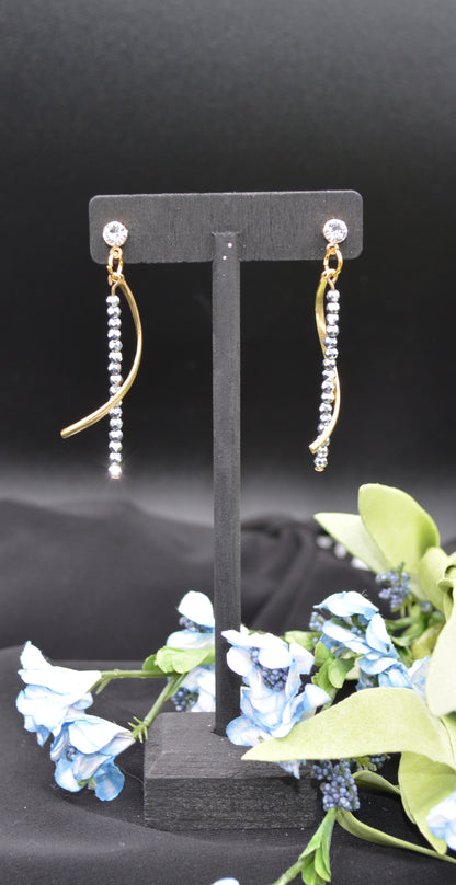 Gold Twist Earrings