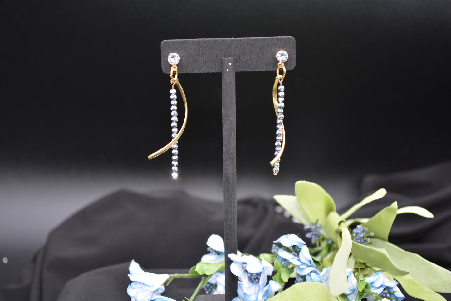 Gold Twist Earrings